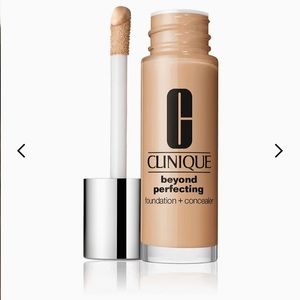 CLINIQUE Beyond Perfecting Foundation & Concealer 2 in 1 Shade= WN 38 sesame